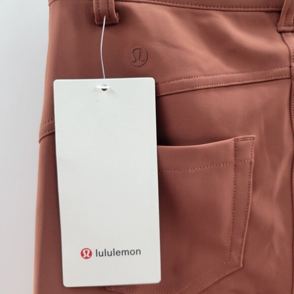 Lululemon Woman's City Sleek Slim Fit HR Pant | Size 25 |‎ Copper/ New With Tags - Picture 8 of 11